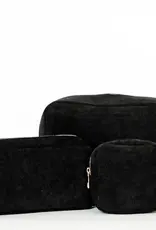 509 Broadway Medium Corduroy Makeup Bag