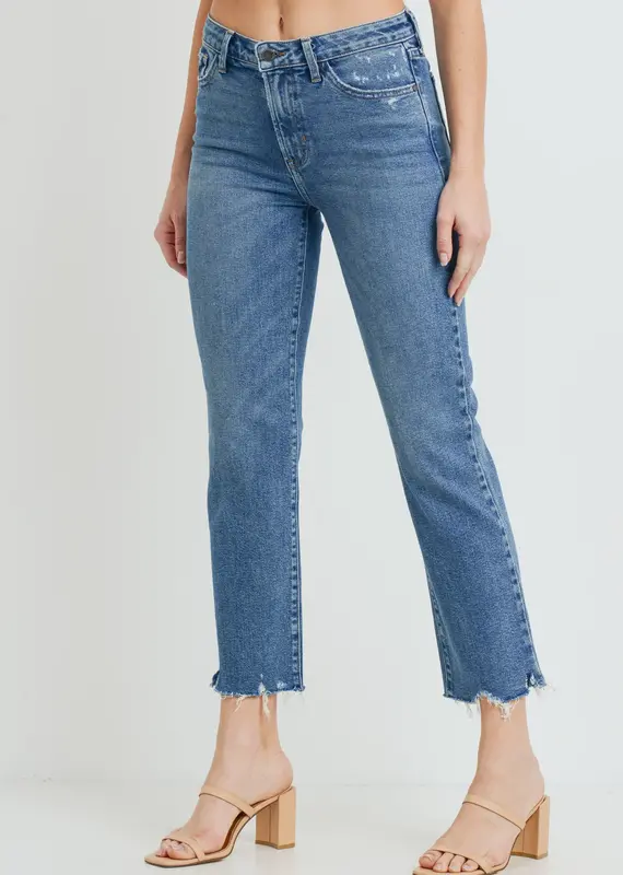 Just Black Denim JBD High Rise Vintage Straight