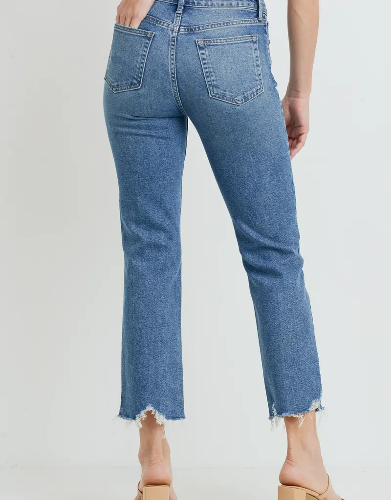 Just Black Denim JBD High Rise Vintage Straight