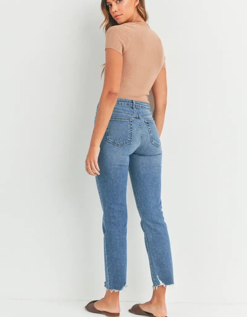 Just Black Denim JBD High Rise Vintage Straight