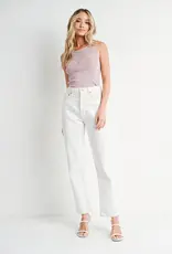 509 Broadway Sweetheart Neck Knit Tank Top