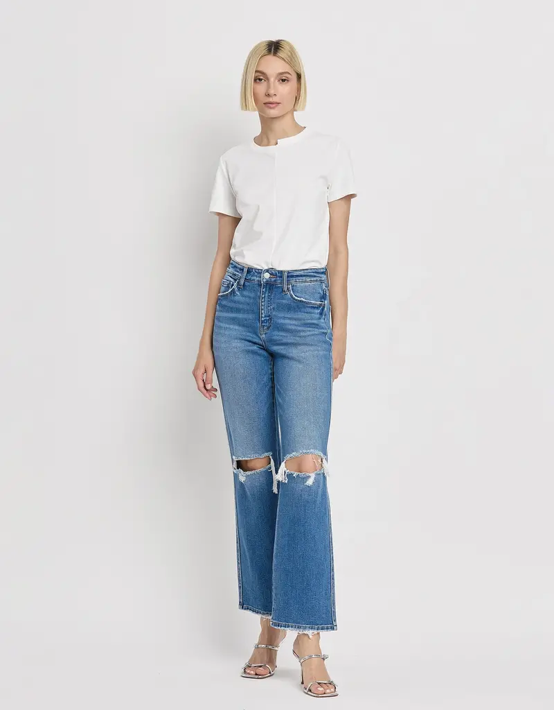 509 Broadway High Rise Slime Wide Jean