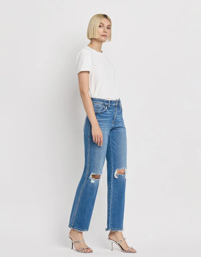 509 Broadway High Rise Slime Wide Jean