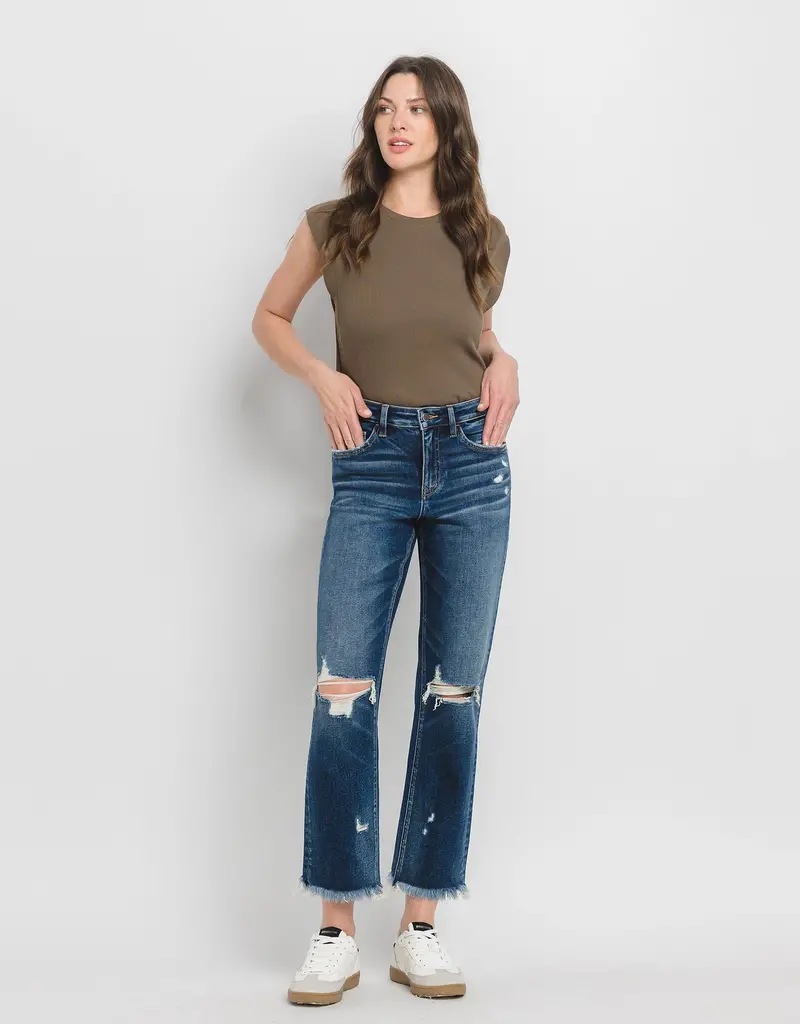 509 Broadway High Rise Ankle Straight Jean