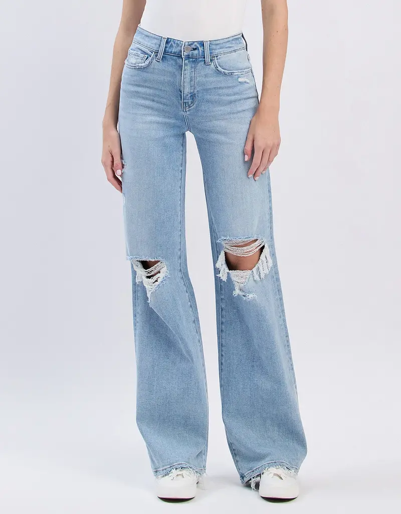 509 Broadway High Rise Wide Leg Jean