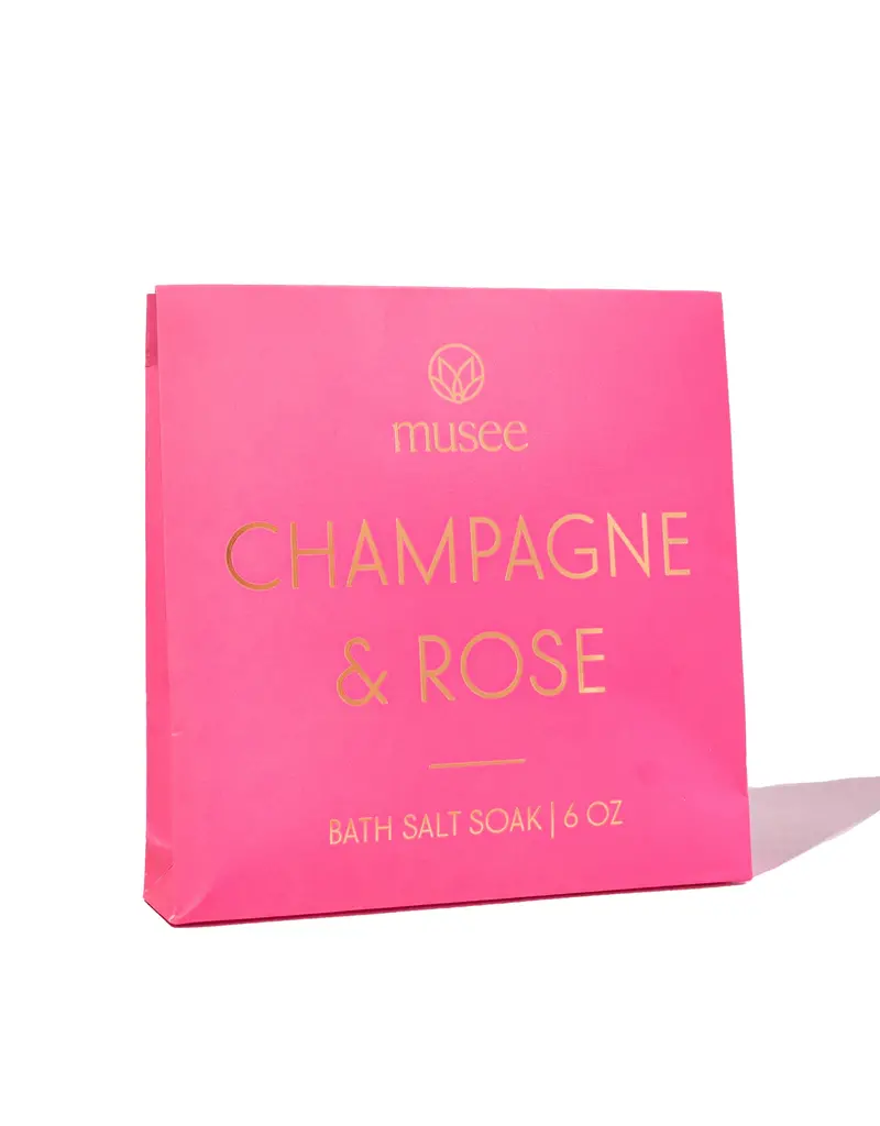 509 Broadway Champagne & Rose Mini Bath Salt Soak
