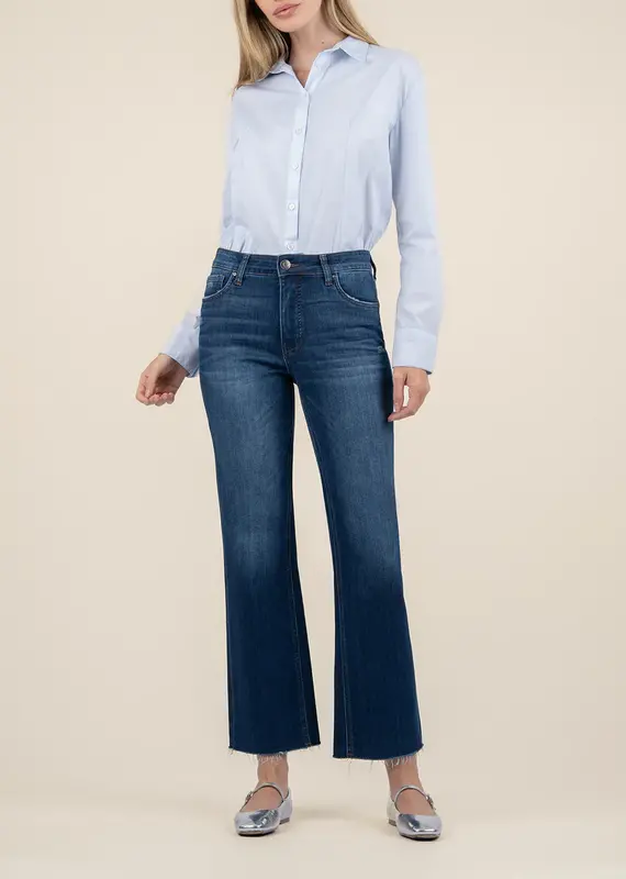 KUT From The Kloth Kelsey High Rise Ankle Flare