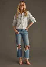 509 Broadway Soft Button Down Top