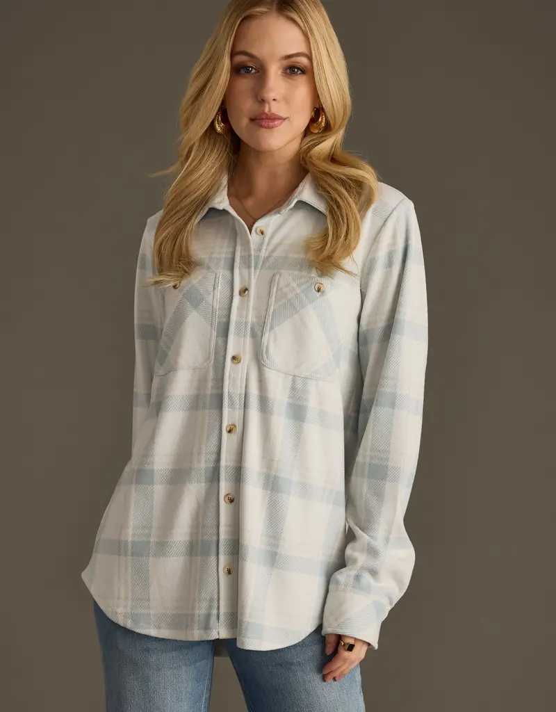 509 Broadway Soft Button Down Top