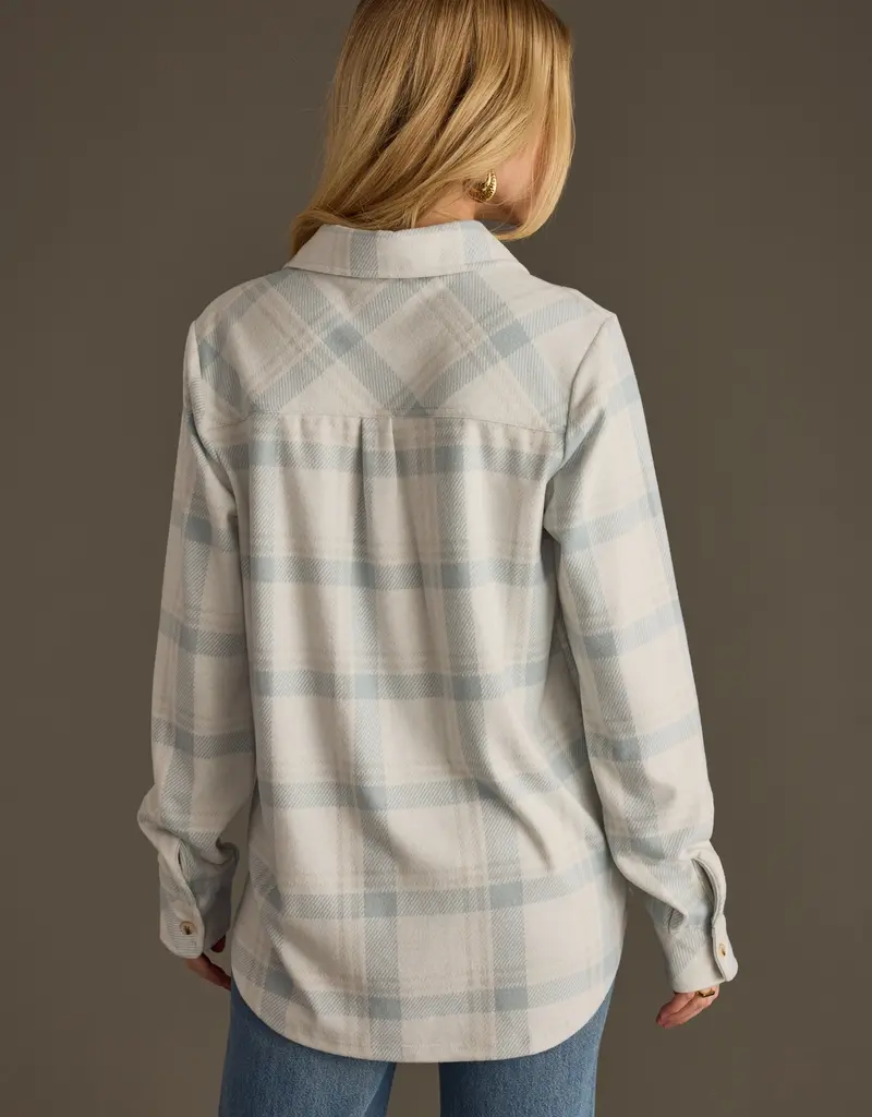 509 Broadway Soft Button Down Top