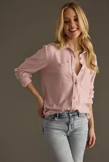 509 Broadway Soft Button Down Top