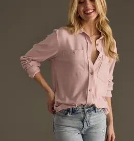 509 Broadway Soft Button Down Top