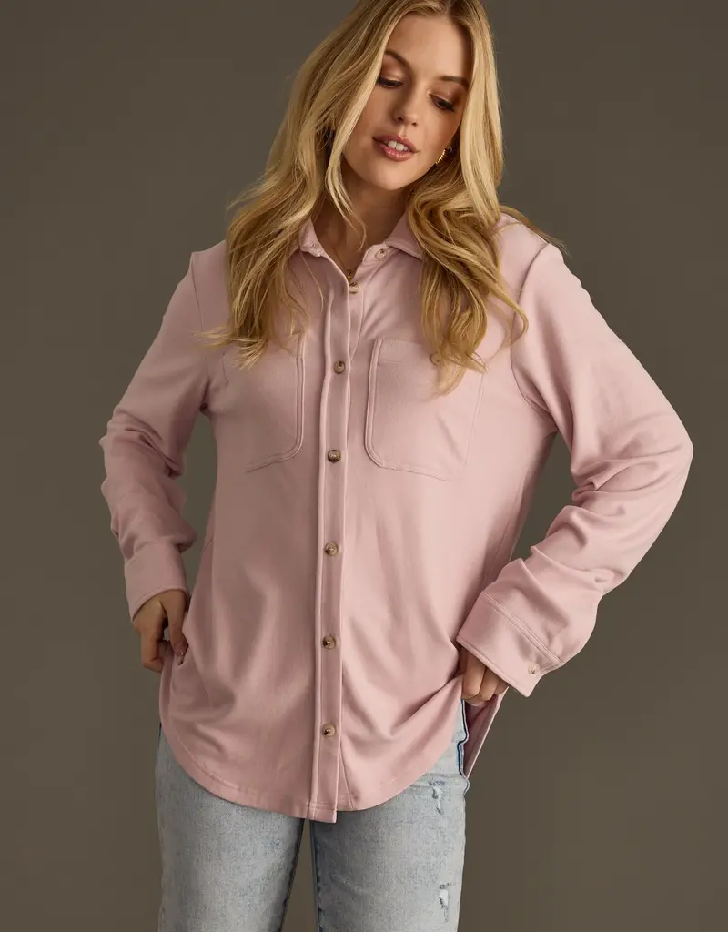 509 Broadway Soft Button Down Top