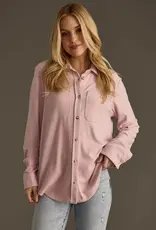 509 Broadway Soft Button Down Top