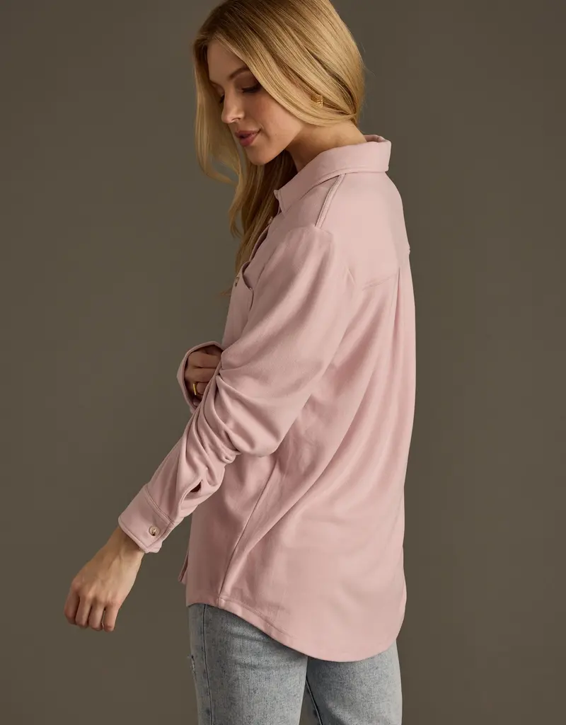 509 Broadway Soft Button Down Top