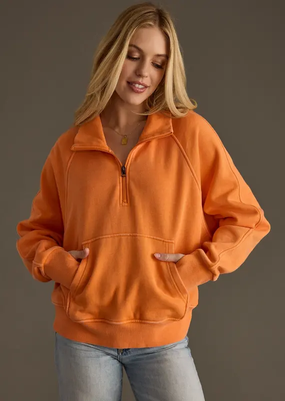 509 Broadway Quarter Zip Sweatshirt