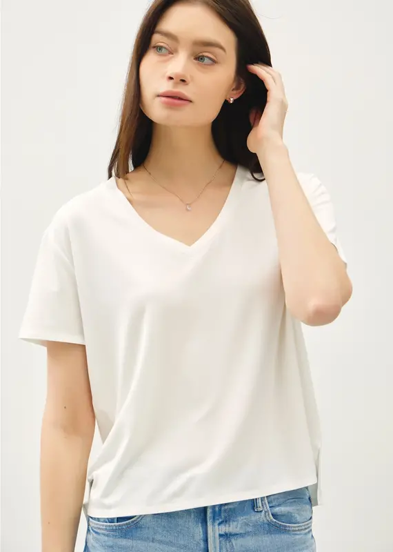 509 Broadway Bamboo Modal Basic Tee