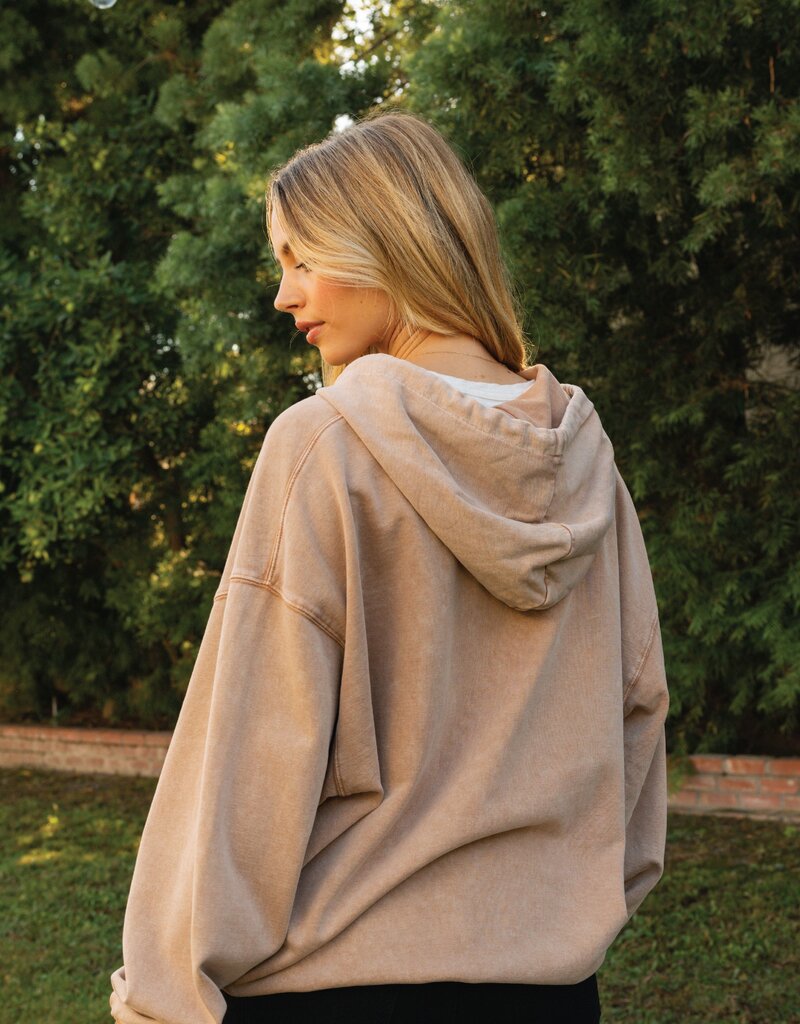 509 Broadway Premium Basic Mineral Hoodie