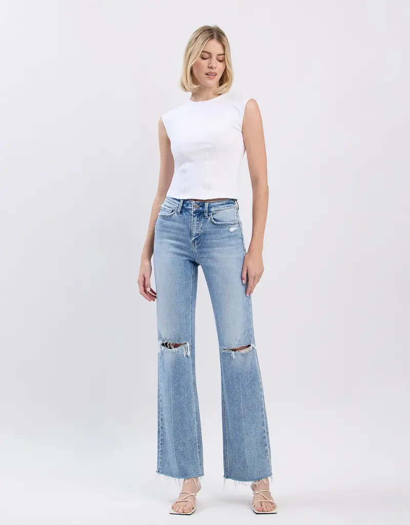 509 Broadway High Rise Slim Wide Jean