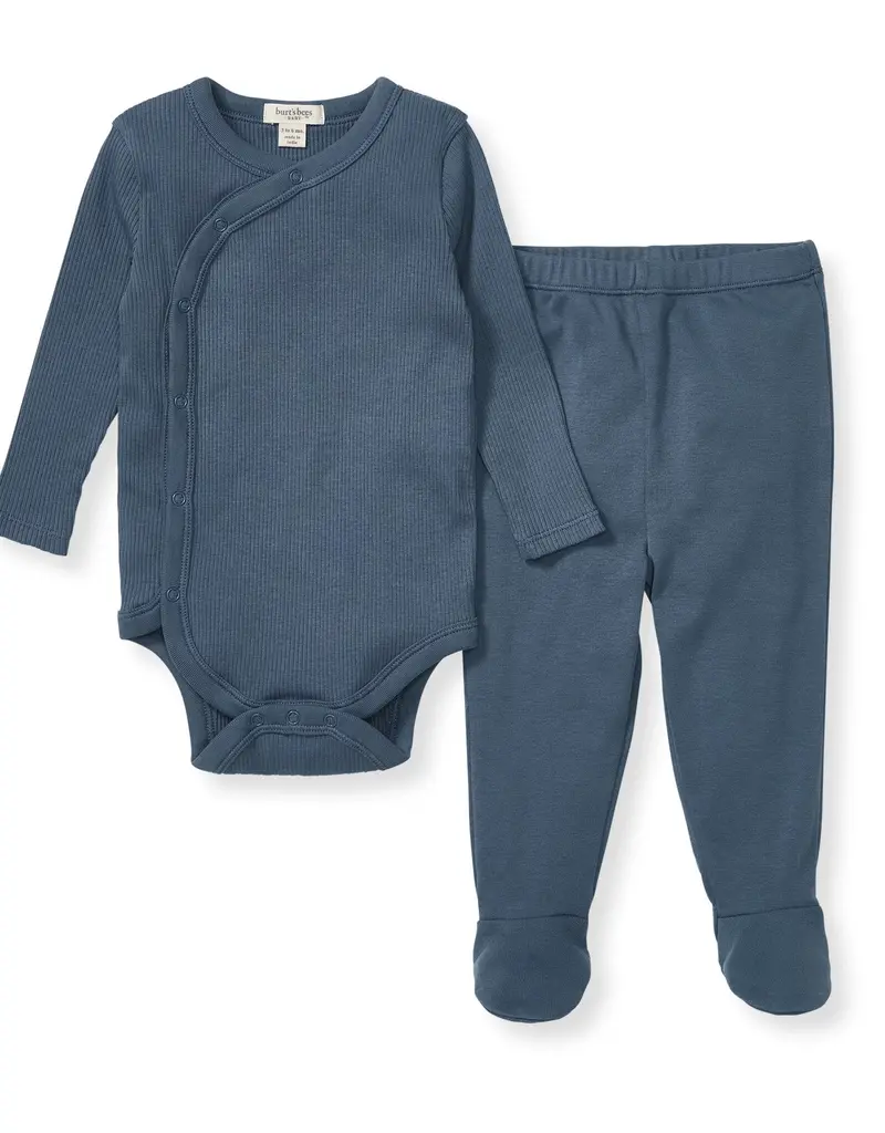 509 Broadway Wrap Front Bodysuit Set