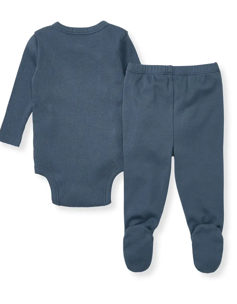 509 Broadway Wrap Front Bodysuit Set