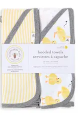 509 Broadway Little Ducks Organic Cotton Hooded Towel