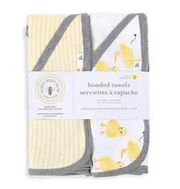 509 Broadway Little Ducks Organic Cotton Hooded Towel
