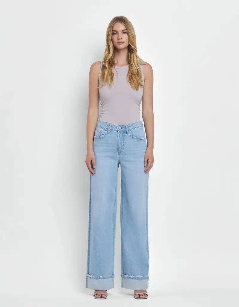 509 Broadway Super High Cuffed Baggy Leg