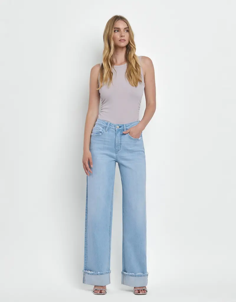 509 Broadway Super High Cuffed Baggy Leg