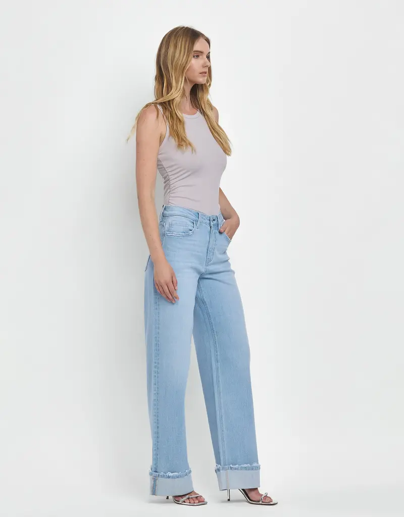 509 Broadway Super High Cuffed Baggy Leg