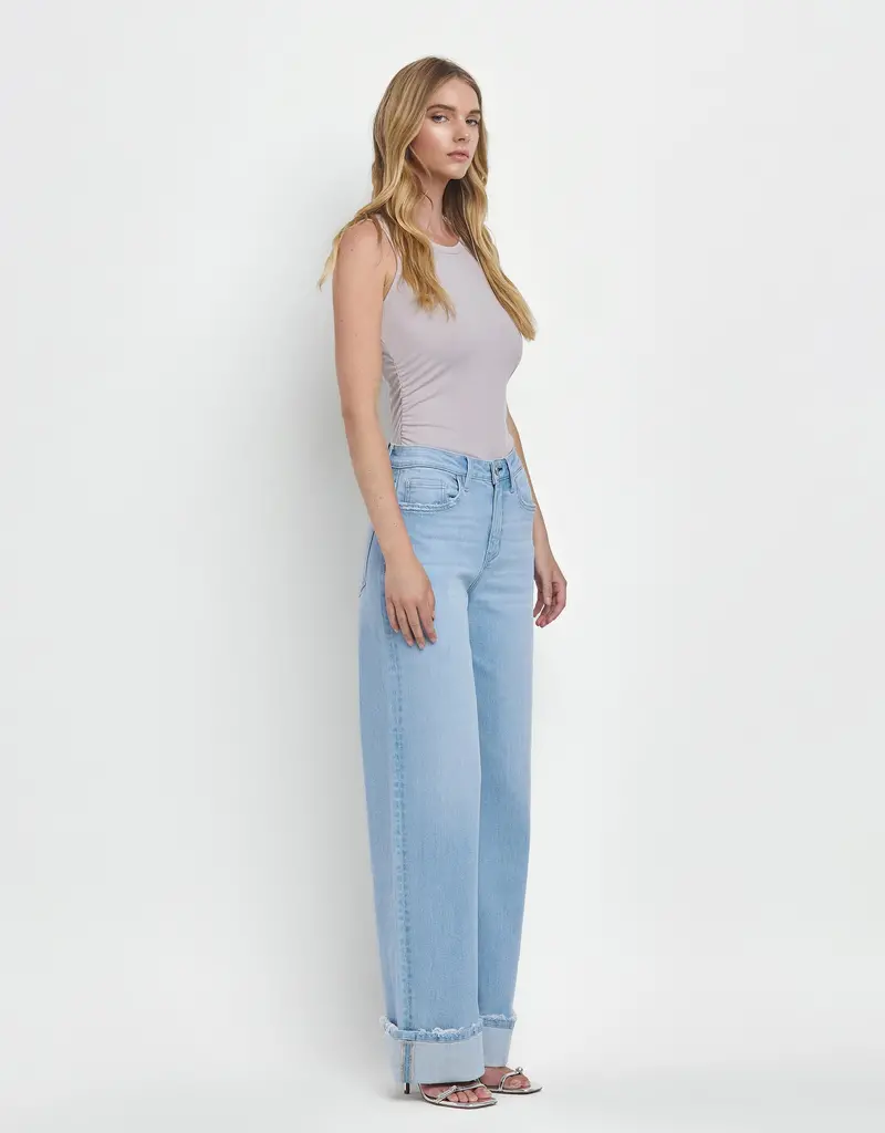 509 Broadway Super High Cuffed Baggy Leg