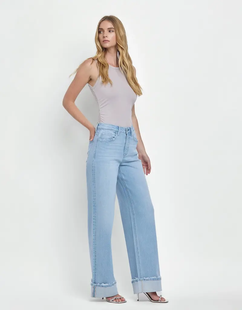 509 Broadway Super High Cuffed Baggy Leg