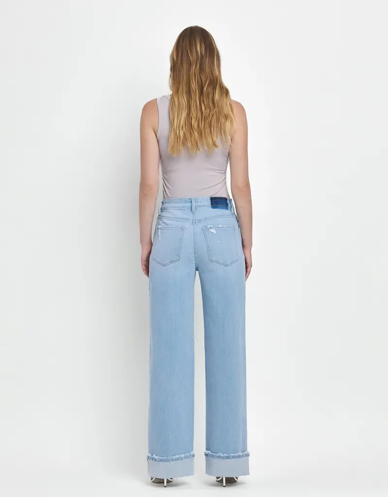 509 Broadway Super High Cuffed Baggy Leg