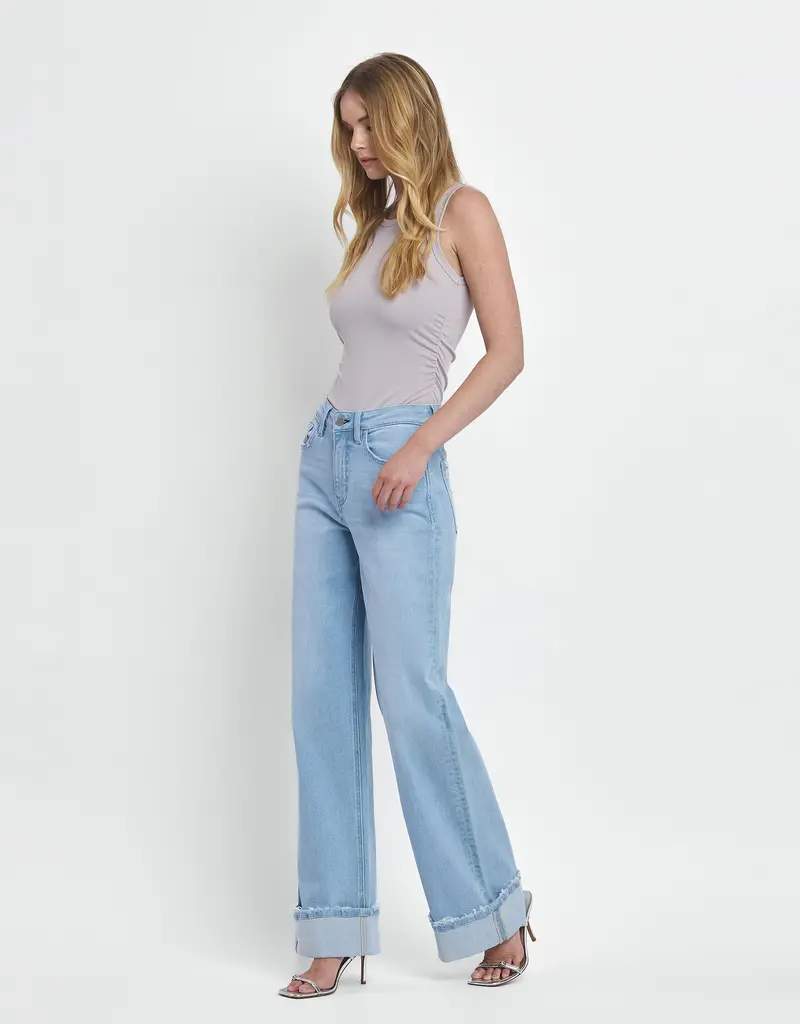509 Broadway Super High Cuffed Baggy Leg