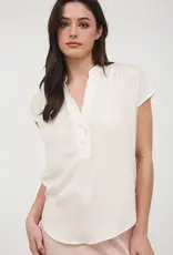 509 Broadway Drop Shoulder Button Front Blouse