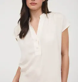 509 Broadway Drop Shoulder Button Front Blouse