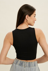 509 Broadway Ribbed Seamless Tank Bralette