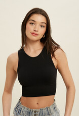 509 Broadway Ribbed Seamless Tank Bralette