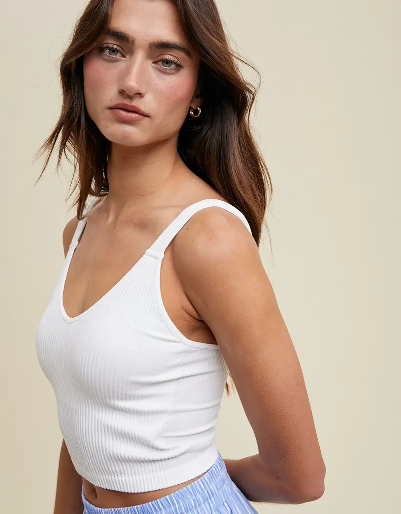 509 Broadway Seamless Ribbed Bralette