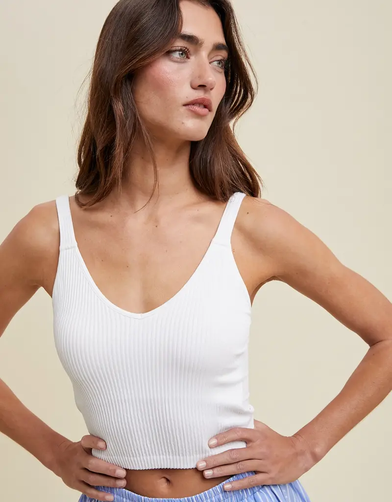 509 Broadway Seamless Ribbed Bralette