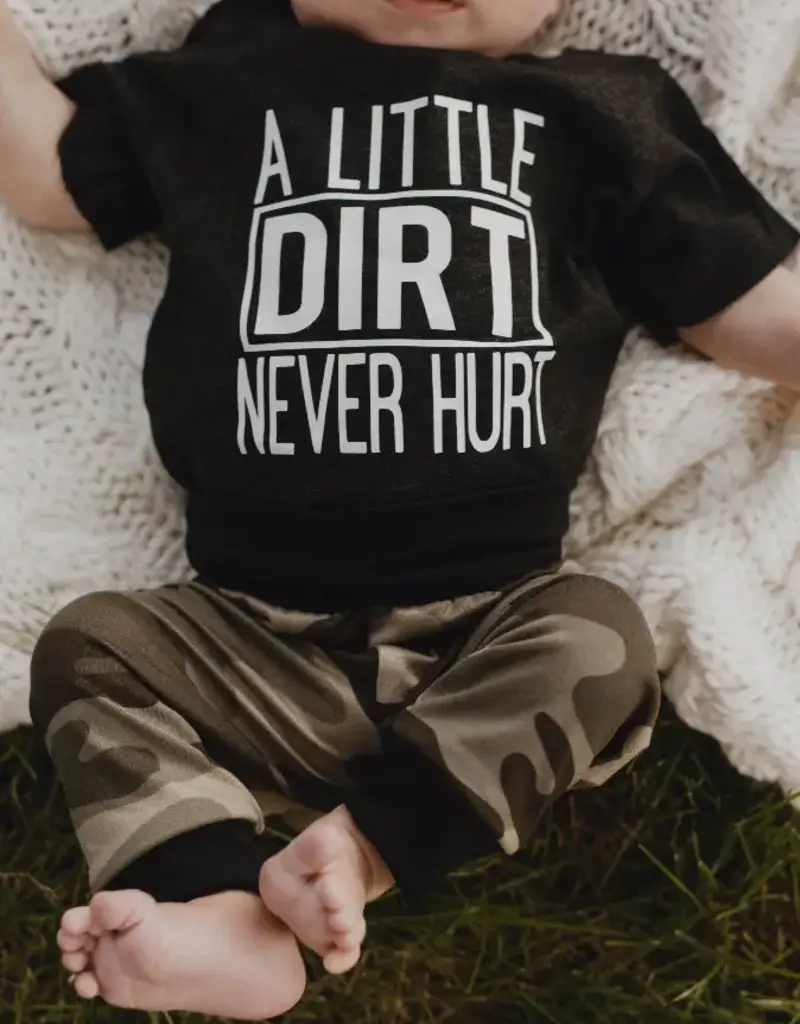 509 Broadway Little Dirt Never Hurt Toddler Tee