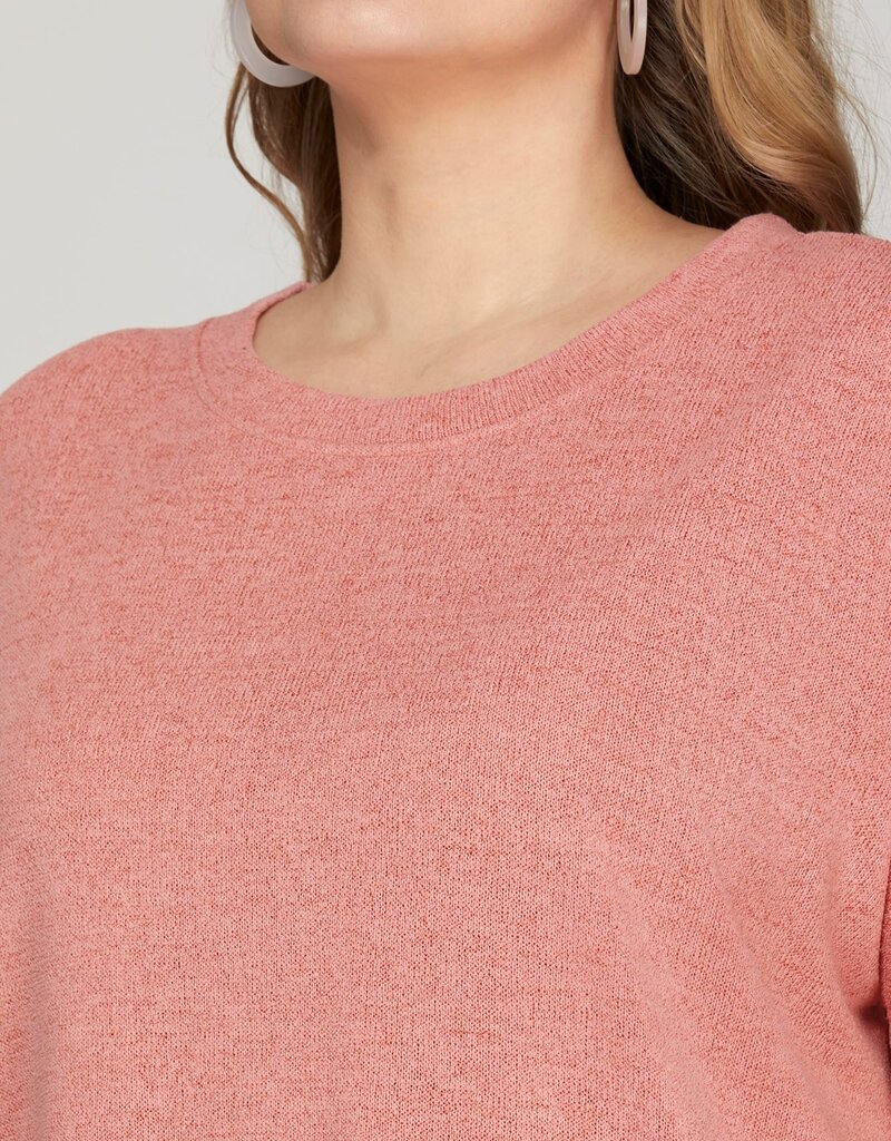 509 Broadway Plus Drop Sleeve Knit Top