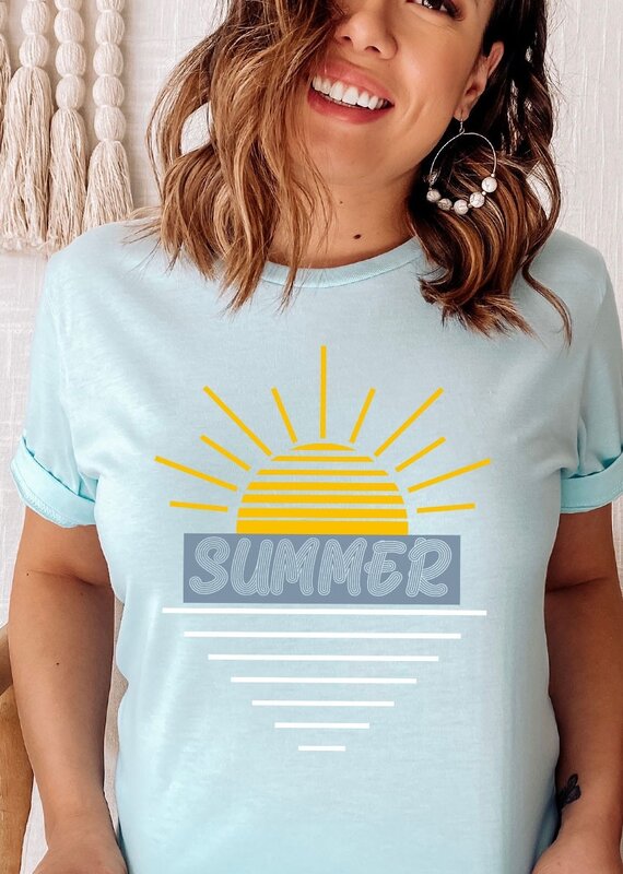509 Broadway Summer Sunset Graphic Tee