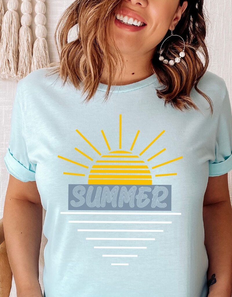 509 Broadway Summer Sunset Graphic Tee