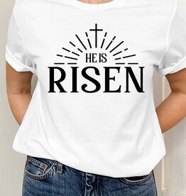 509 Broadway He Is Risen Graphic Tee