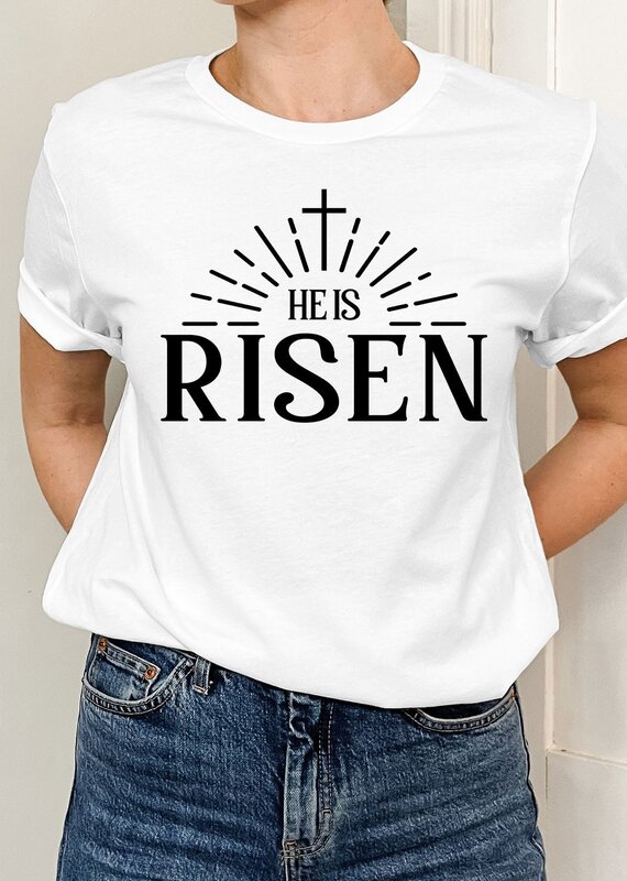 509 Broadway He Is Risen Graphic Tee