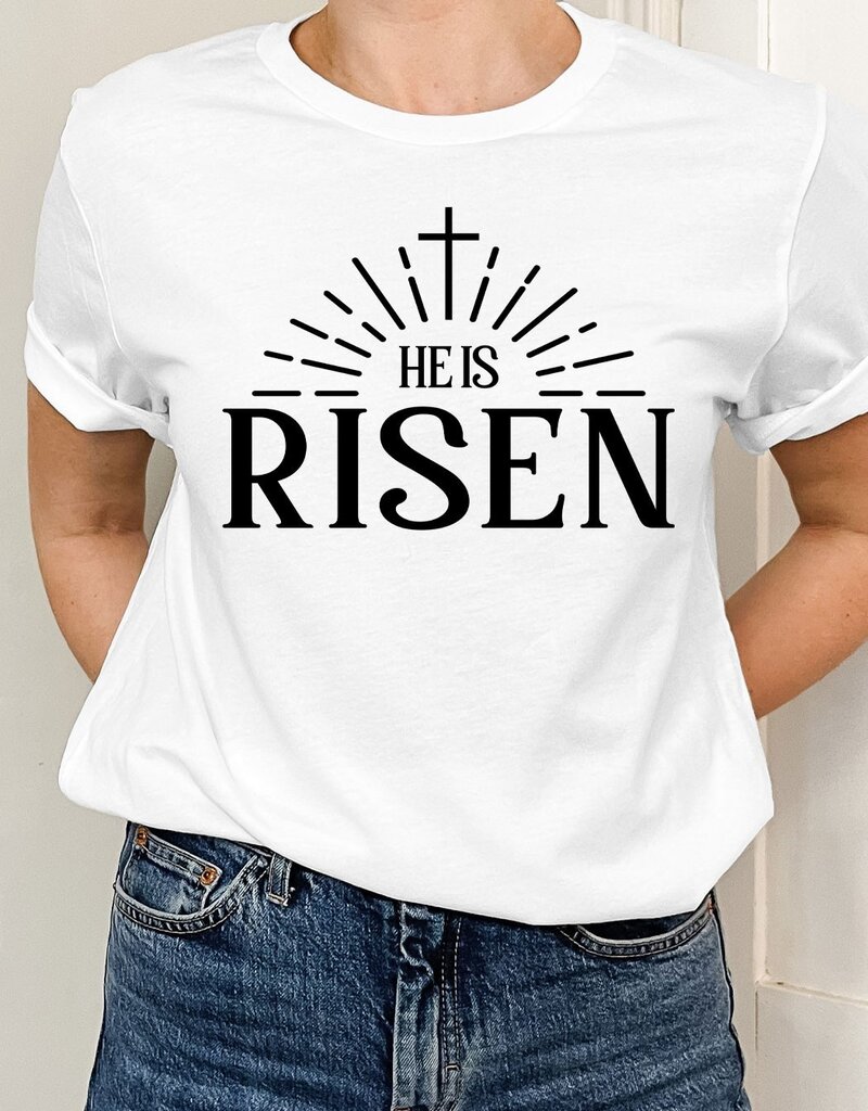 509 Broadway He Is Risen Graphic Tee