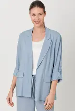 509 Broadway Rolled Up Sleeve Blazer