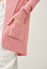 509 Broadway Knit Open Front Cardi