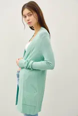 509 Broadway Knit Open Front Cardi